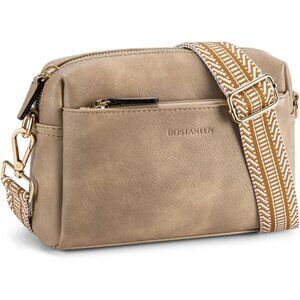 Small Designer Crossbody 2-brown Bag Women Cell Phone Purse Shoulder Wallet